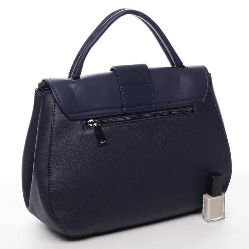 Kombinovaná dámská taška do ruky Eugenie modrá