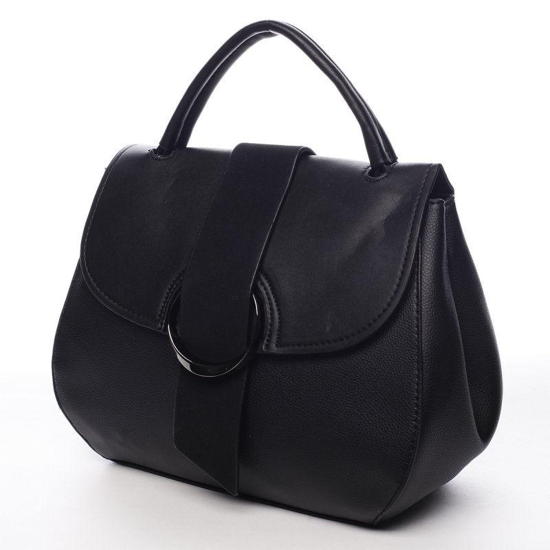 Kombinovaná dámská taška do ruky Eugenie černá