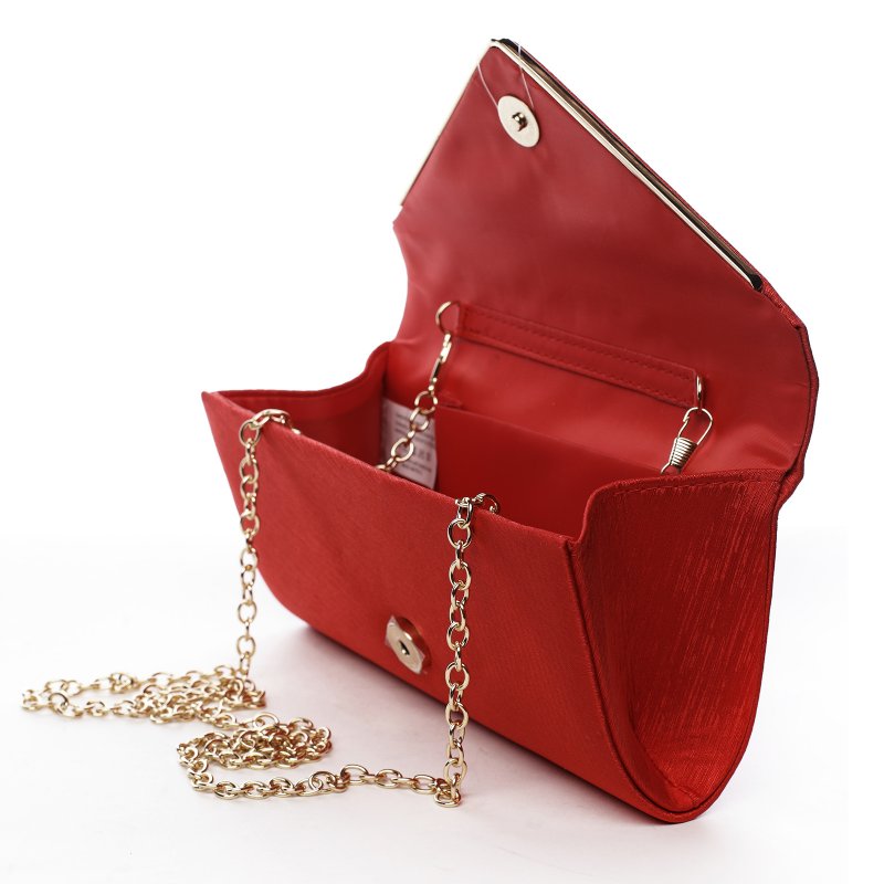 Dámská společenská kabelka Stylish Illona, červená