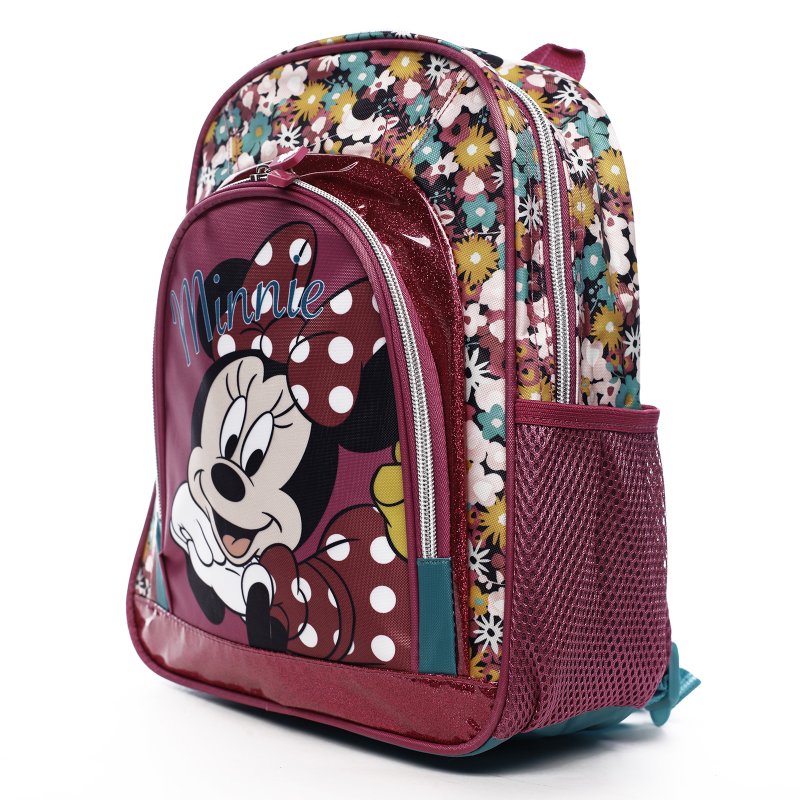 Dívčí předškolní batoh Minnie Mouse, puntíky
