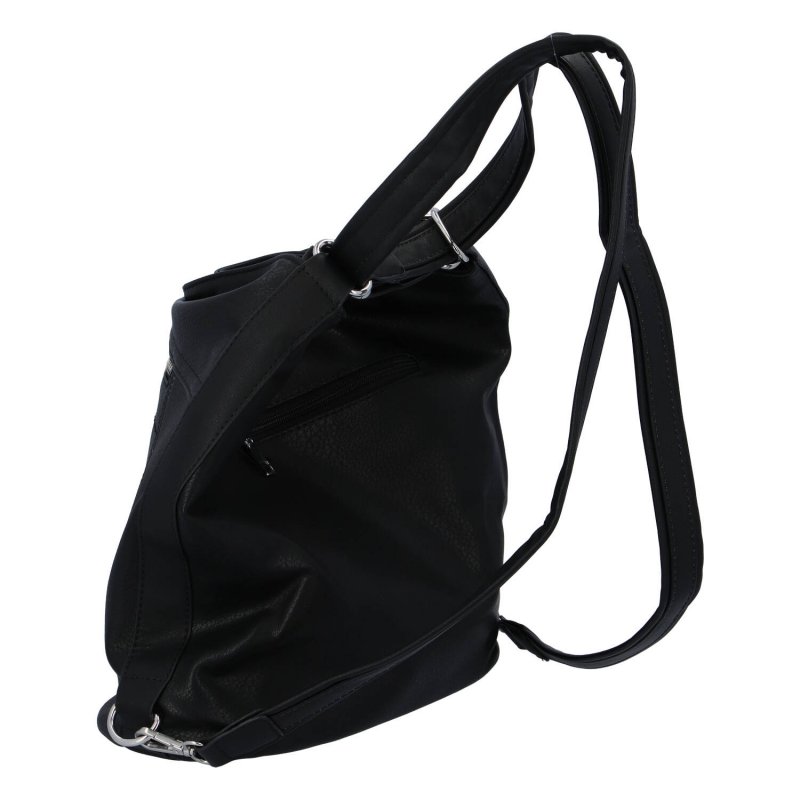 Moderní kabelko batoh Sendy S., černý