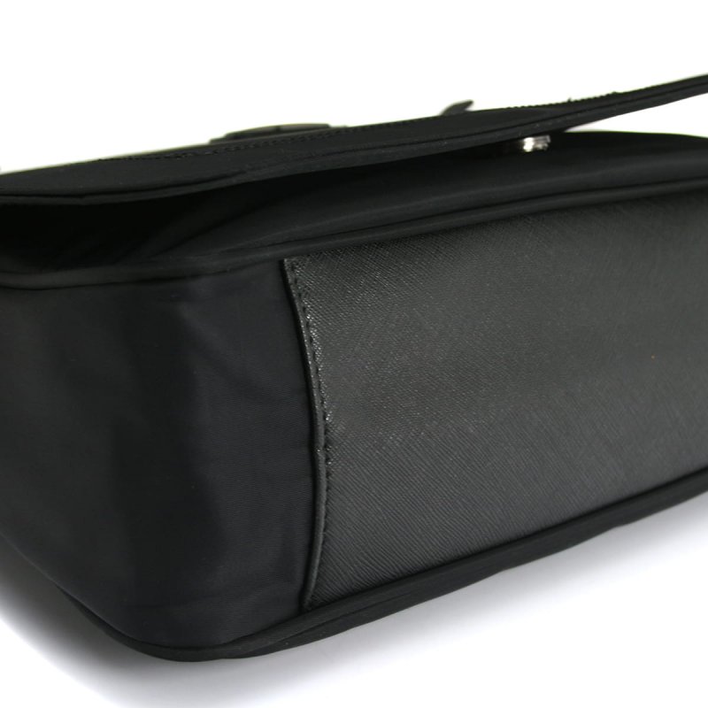 Pohodlná nylonová velká taška do práce i školy Tamtam, černá