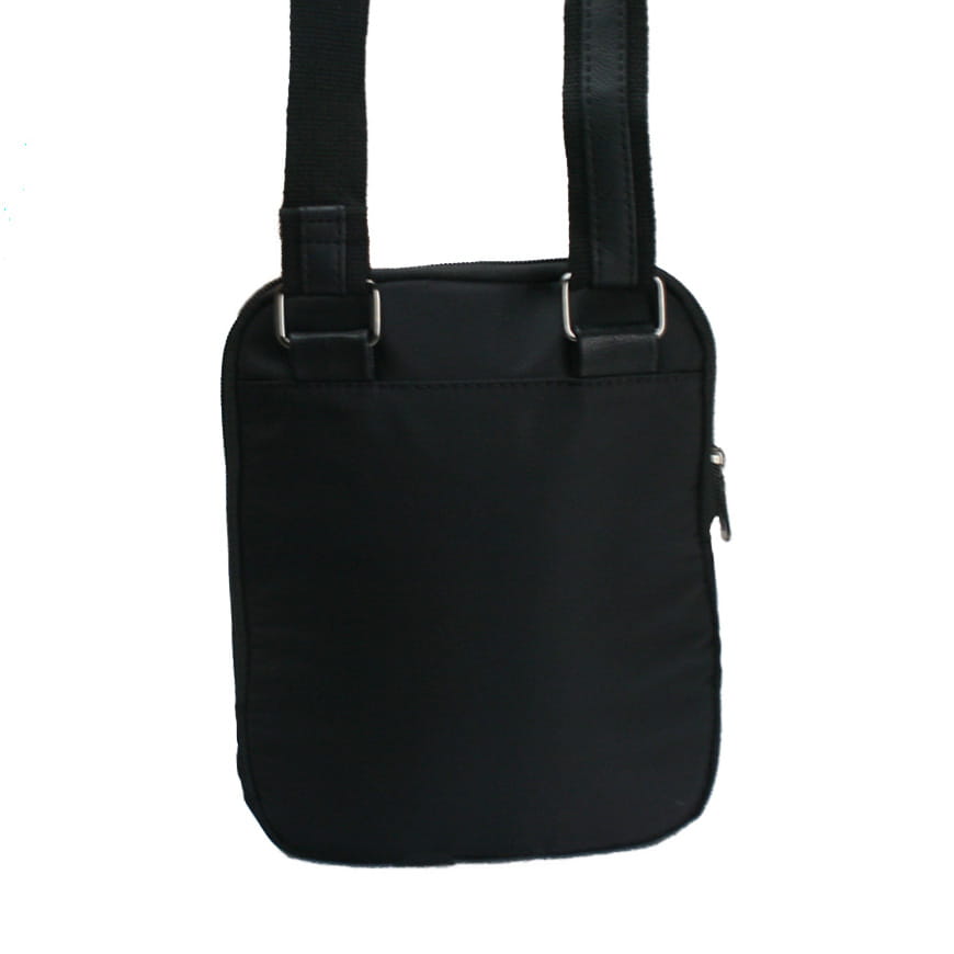 Praktická pánská nylonová taška Mica, černá