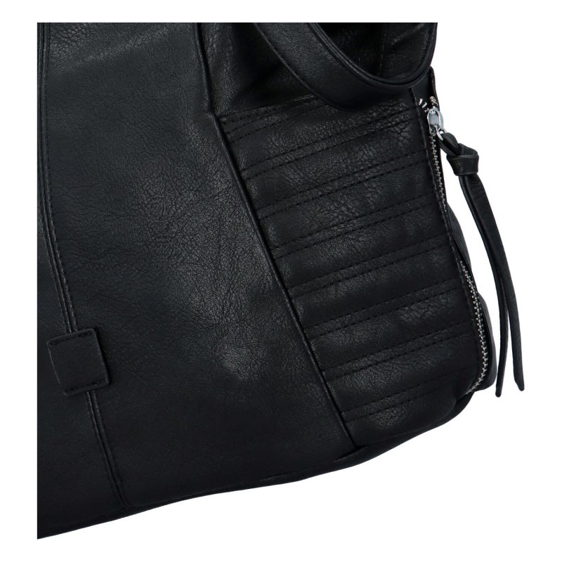 Trendy dámská kabelka přes rameno Tamara, černá