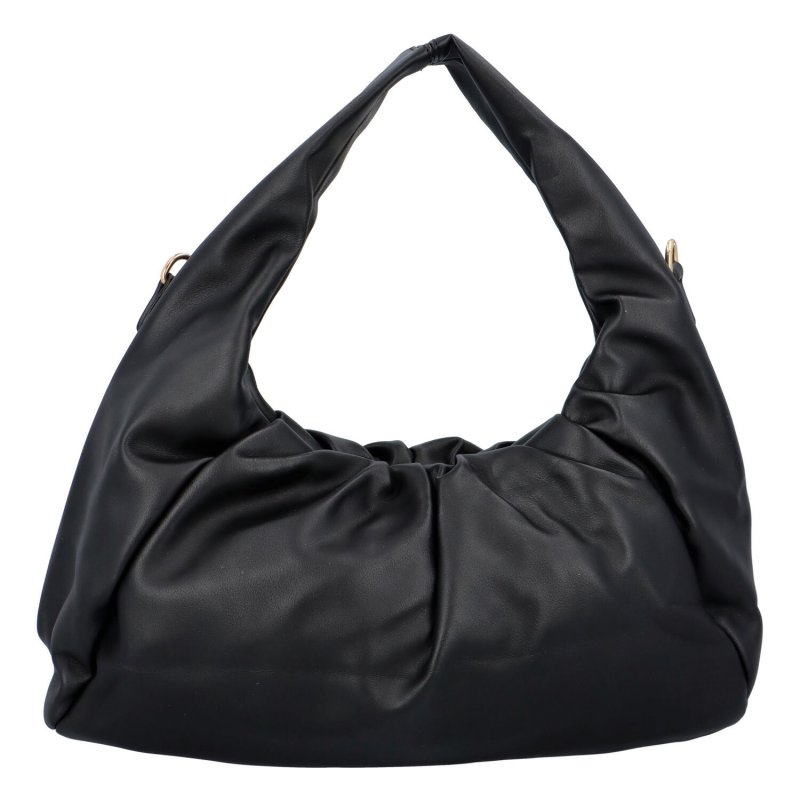 Nepřehlédnutelná dámská koženková kabelka Bibii, černá