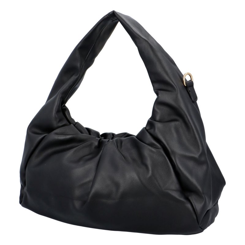 Nepřehlédnutelná dámská koženková kabelka Bibii, černá