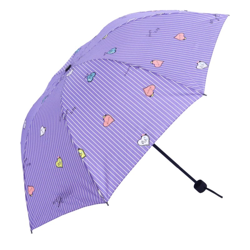 Deštník Hearty, fialový