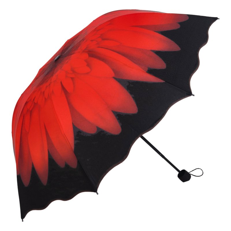 Deštník Plant, červený II.