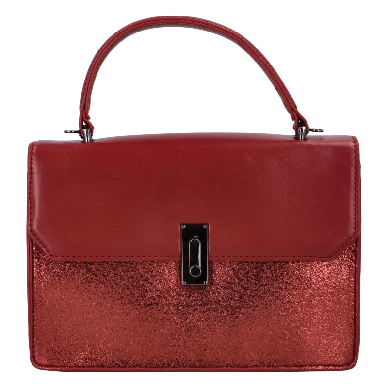 Elegantní dámská kabelka do ruky Pepi, červená