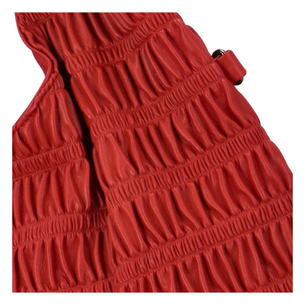 Výrazná dámská kabelka Quido, červená