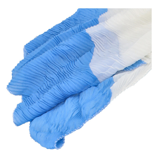 Lehký barevný šátek Semi, modrý