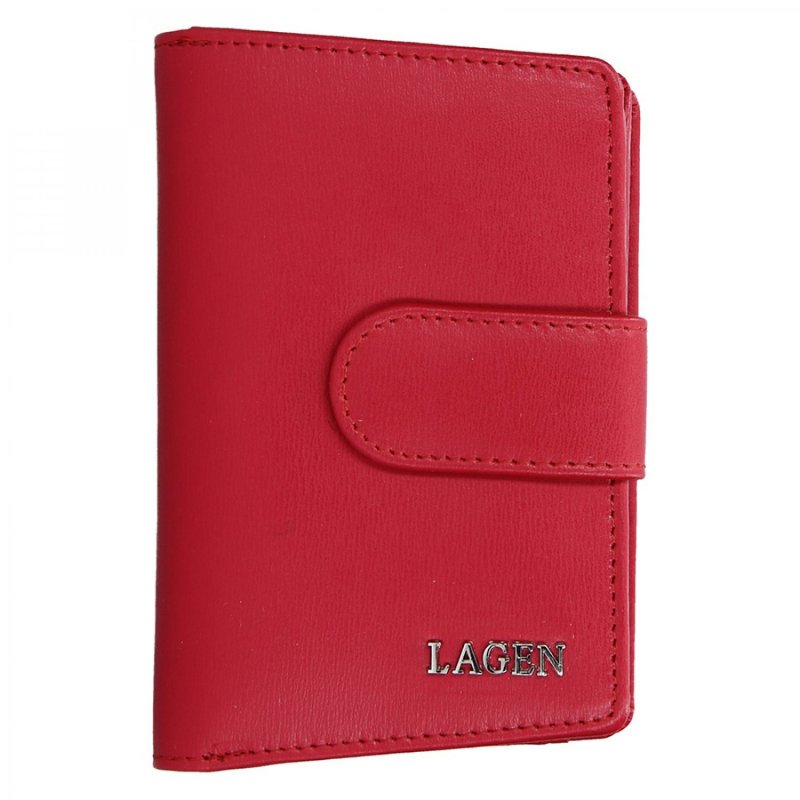Dámská peněženka Lagen Silvija kožená, červená