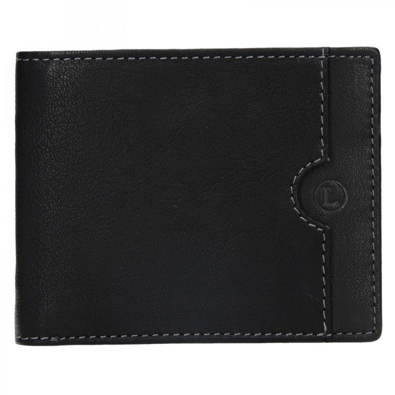 Pánská peněženka Lagen Timmy  kožená, černá