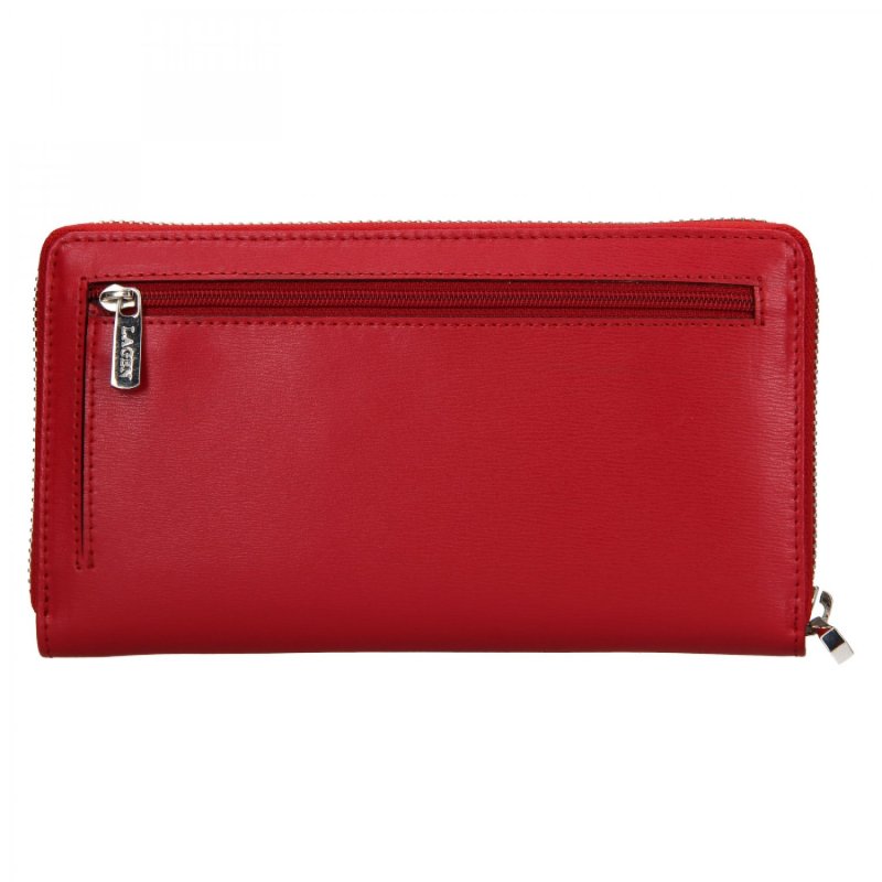 Dámská peněženka kožená Lagen Amelie, červená