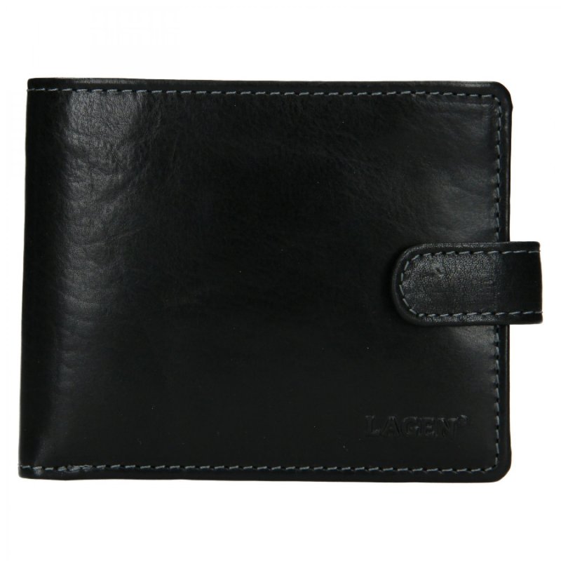 Pánská peněženka Simon kožená, černá