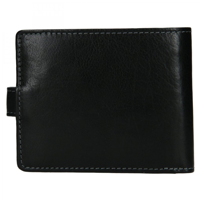 Pánská peněženka Simon kožená, černá