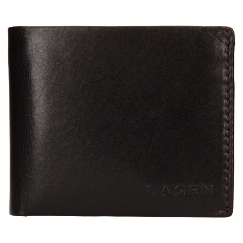 Pánská peněženka Lagen Tom kožená, hnědá