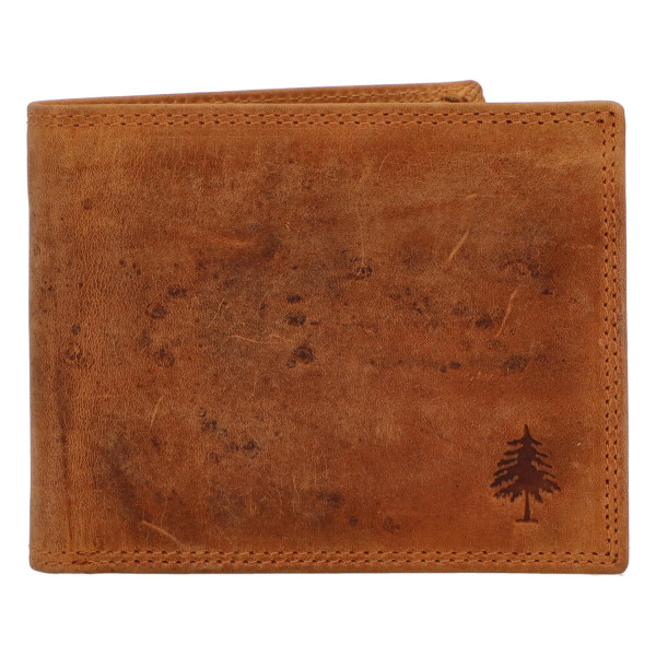 Luxusní kožená peněženka Boi, camel