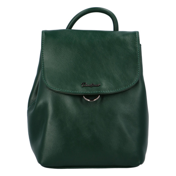 Koženkový batůžek Demi, zelený