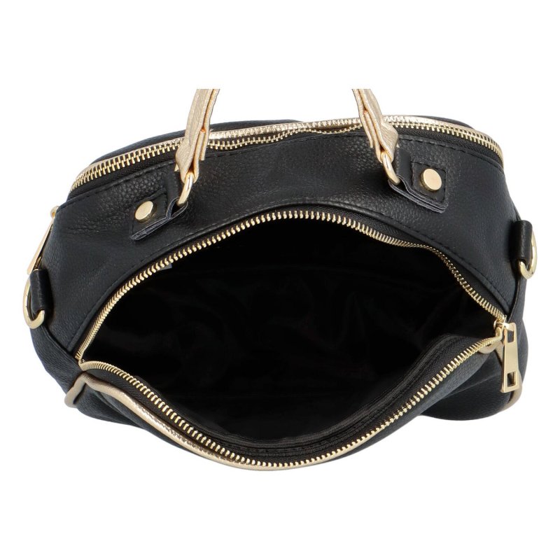 Dámská koženková kabelka Palermo, černá