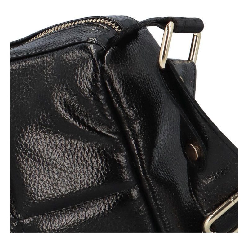 Dámská koženková kabelka Sharon, černá