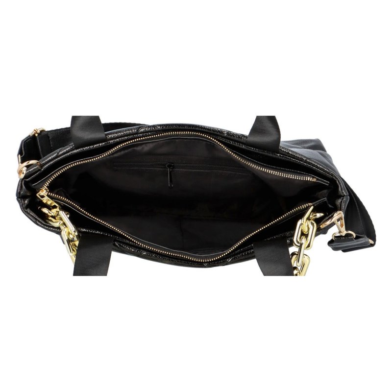 Luxusní značková kabelka Laura Biaggi Ula, černá
