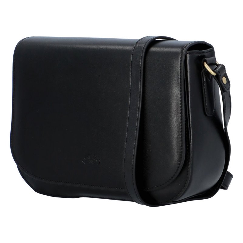 Luxusní dámská kožená kabelka Katana Ema, černá