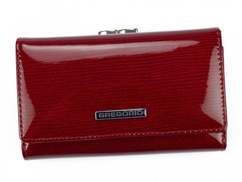 Stylová dámská kožená peněženka Freko, červená