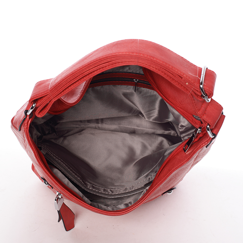 Stylová kabelka/batoh Delami Chantelle, červená