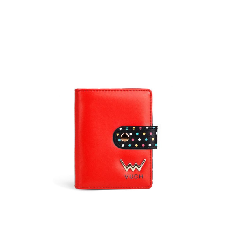 Dámská koženková peněženka VUCH Daenerys, červená