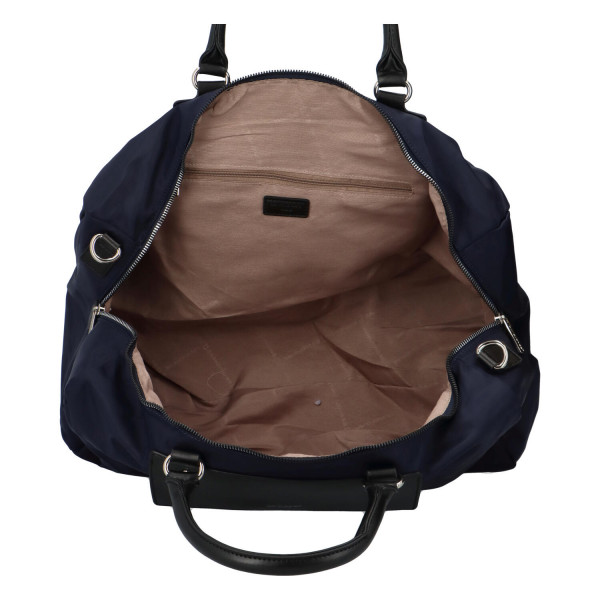 Lehká stylová cestovní taška Simply, tmavě modrá