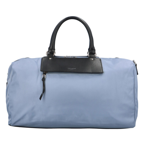 Lehká stylová cestovní taška Simply, světle modrá