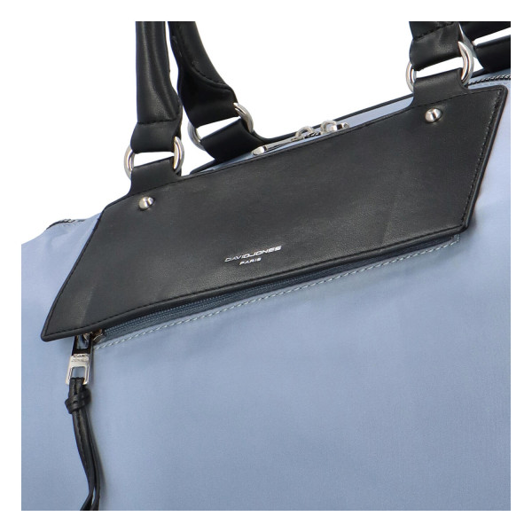 Lehká stylová cestovní taška Simply, světle modrá