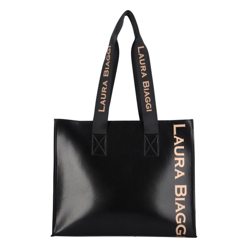 Módní dámská shopper taška Silas, černá