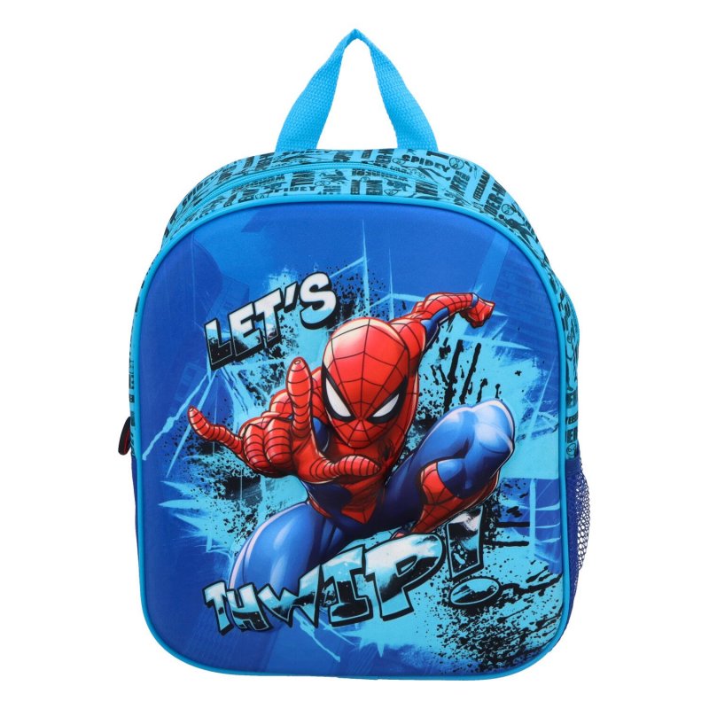 Dětský hravý batůžek Spiderman, modrá