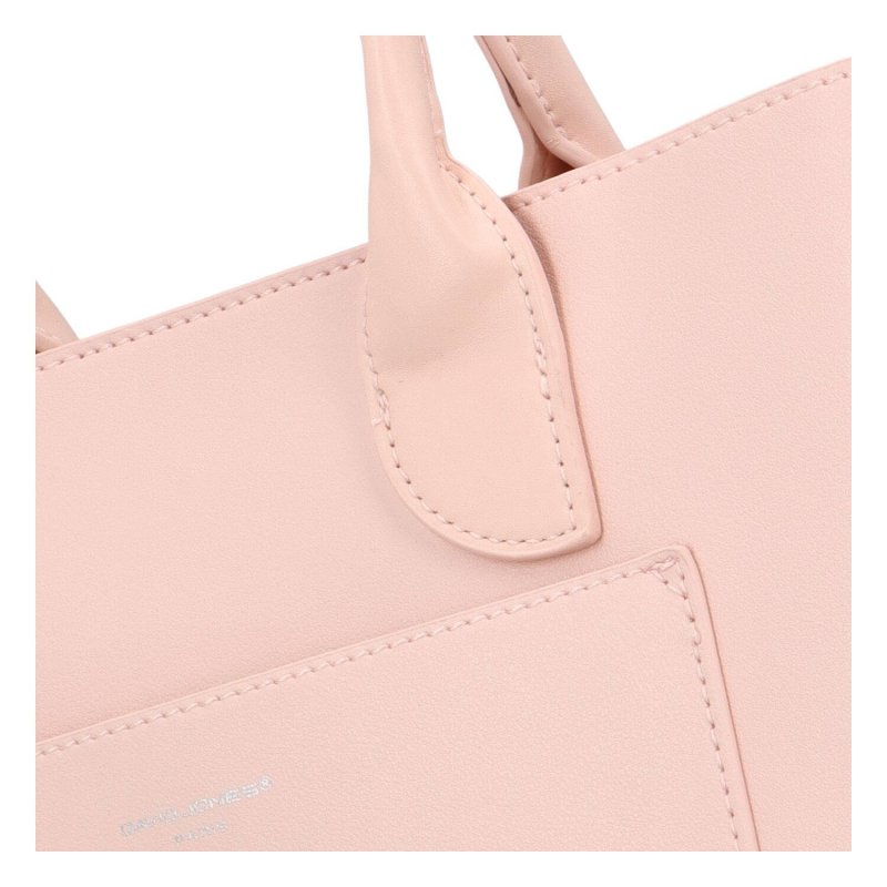 Dámská koženková kabelka do ruky Tersina, růžová