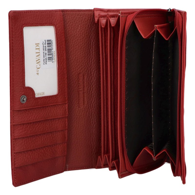 Dámská kombinovaná peněženka Arazi, červená