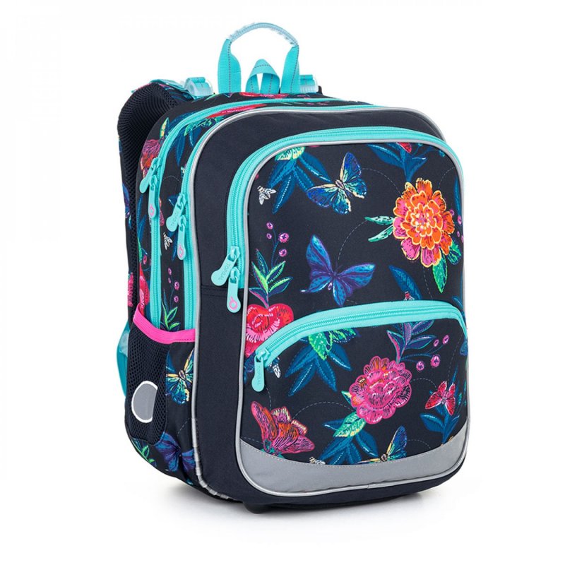 Školní Lehký batoh s motýlky Topgal BAZI