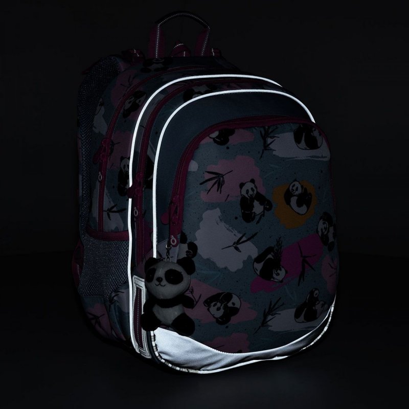 Školní batoh s pandami Topgal ELLY
