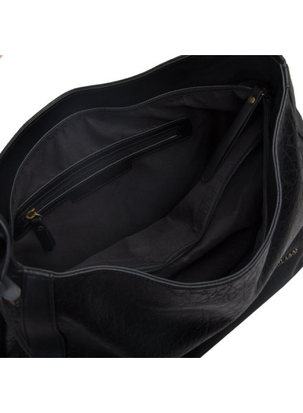 Dámská koženková kabelka přes rameno Bulaggi heather, černá