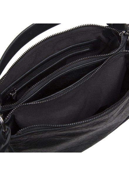 Dámská koženková kabelka Bulaggi Heather crossbody, černá