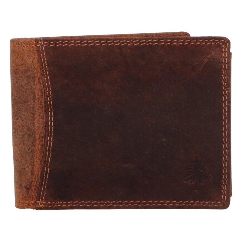 Luxusní kožená peněženka José, khaki