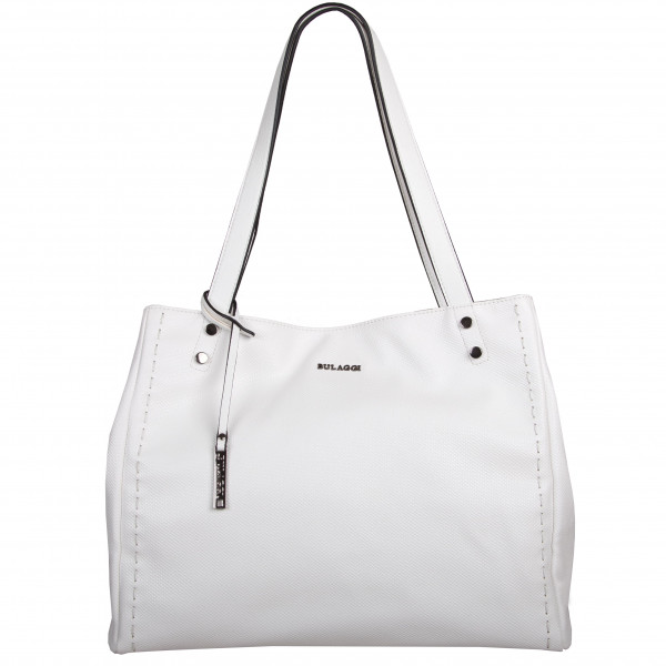 Dámská koženková kabelka Bulaggi Shopping bag Gerbera, bílá