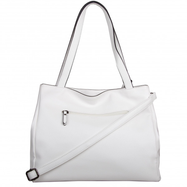 Dámská koženková kabelka Bulaggi Shopping bag Gerbera, bílá