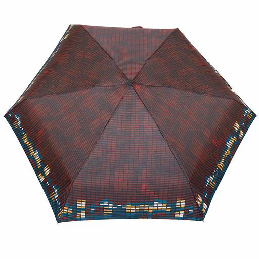 Skládací deštník mini Ekvalizér, tmavě červená