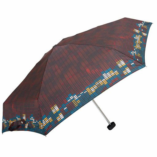 Skládací deštník mini Ekvalizér, tmavě červená