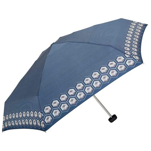 Skládací deštník mini Kostky, šedá