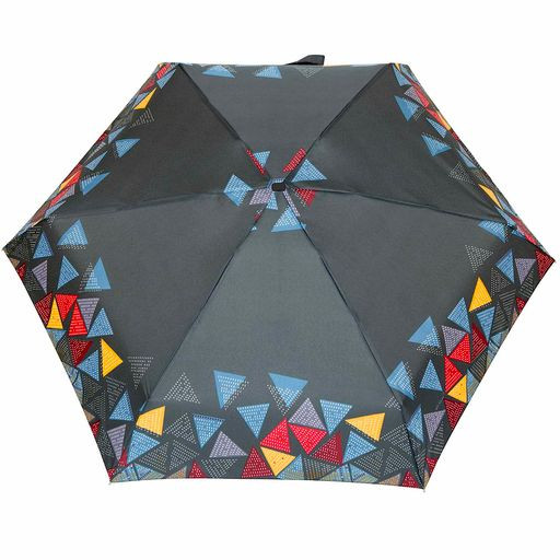 Skládací deštník mini Nachos, černá