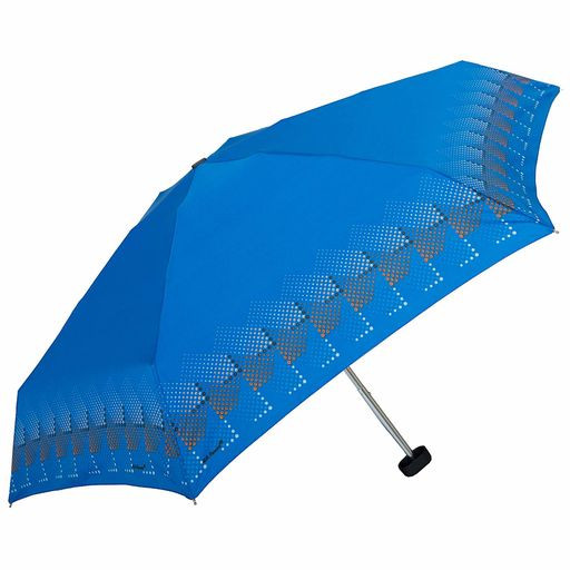 Skládací deštník mini Tečky, modrá