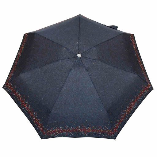 Skládací deštník střední Jiskření, černá